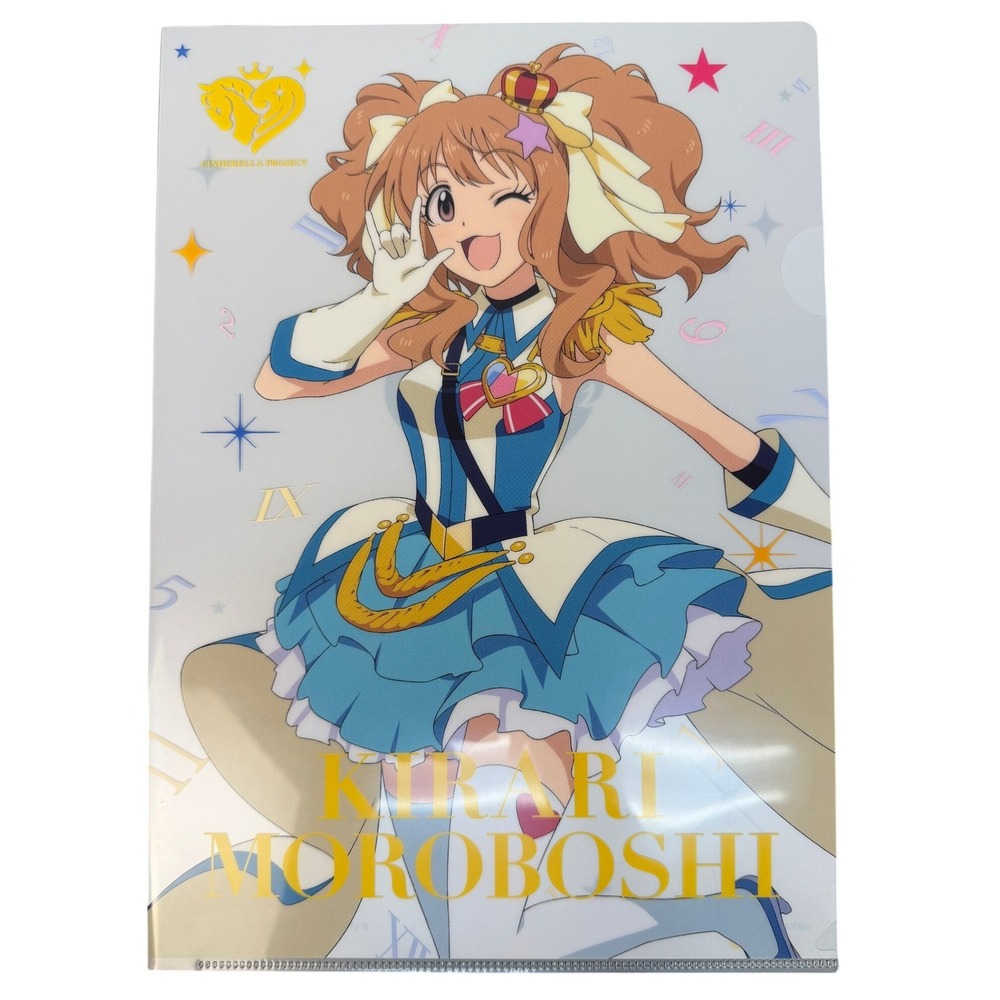 The‎ Idolmaster Cinderella Girls Clear File Folder Lot 3 Miria Akagi Rika Japan